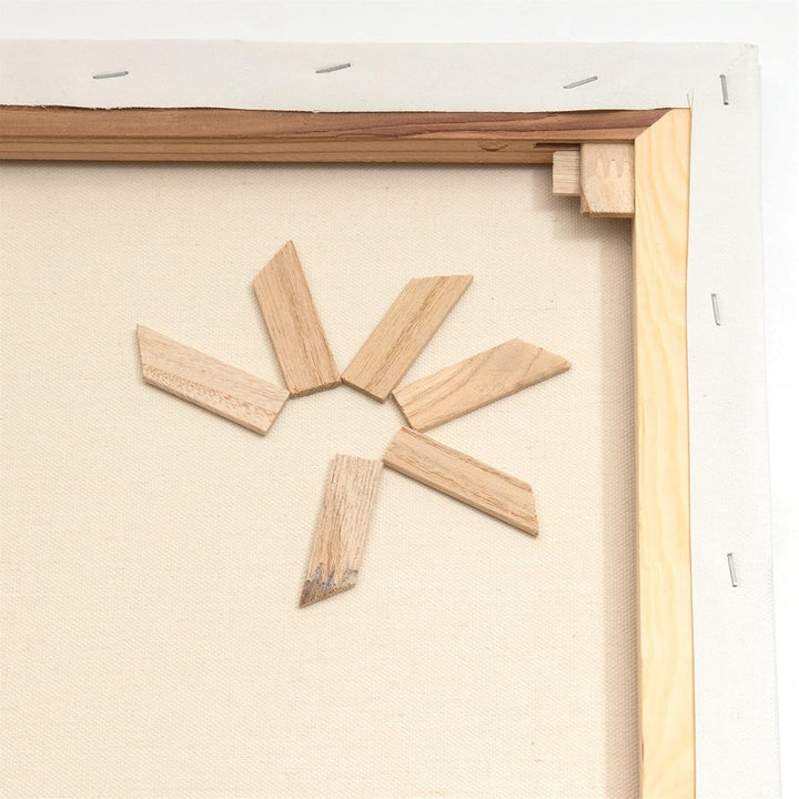 BK BILDERRAHMEN KOLMER 4 B.K. Plus LEINWÄNDE AUF KEILRAHMEN 100x100 cm | Premium Malgrund, malfertig