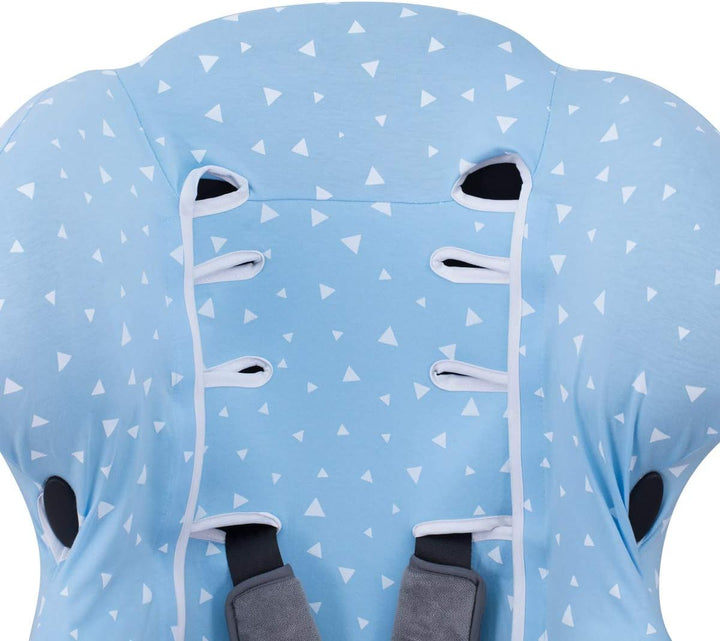 JYOKO Kids Bezug kompatibel mit Bébé Confort Iseos Neo (Blue Sparkles), BLUE SPARKLES