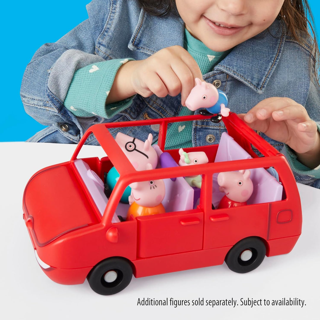 Peppa Pig Peppas grosses Familienauto Spielset, Rot, Großes Familienauto