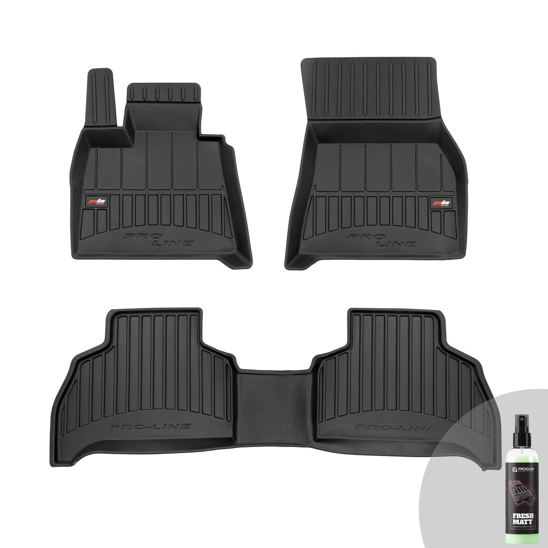 FROGUM ProLine 3D Gummimatten Exklusiven Auto Fussmatten Autofussmatten für BMW X5 G05 ab 2018 | Die