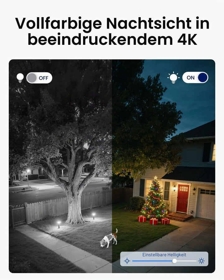 Reolink 4K 8MP Wi-Fi 6 PTZ Überwachungskamera Aussen WLAN mit Auto-Tracking-Zoom, Dual-Objektiv, Dua