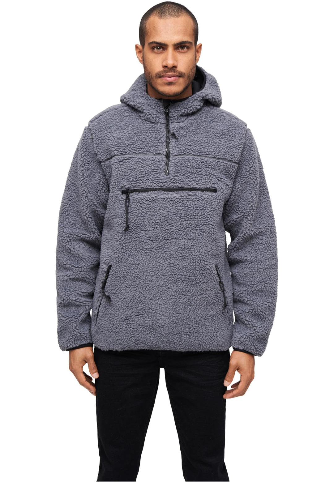 Brandit Teddyfleece Worker Pullover 7XL Anthrazit, 7XL Anthrazit