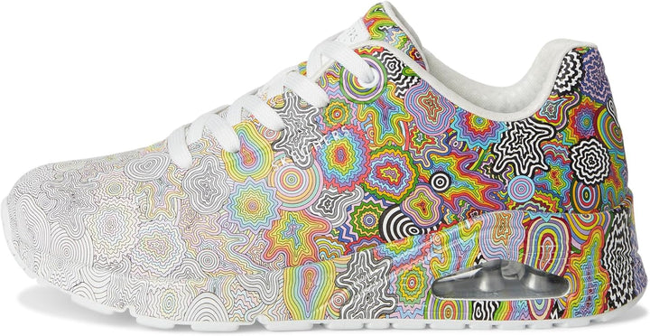 Skechers Damen Uno Rugged Fall Air Stiefelette 40 EU Mehrfarbig Meereswellen Ocean Tides, 40 EU Mehr