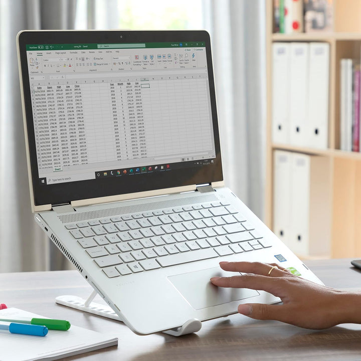 InnovaGoods® Falt- und Verstellbarer Laptop-Ständer Flappot, hält Ihren Laptop bequem und sicher, mi