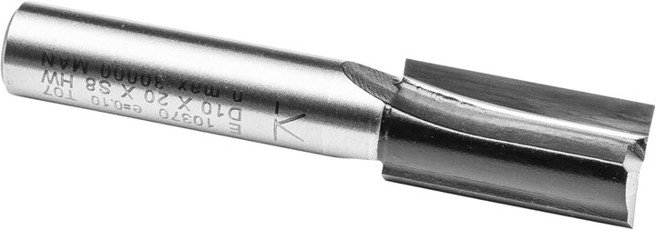 ENT 10370 Nutfräser HW, Schaft (S) 8 mm, Durchmesser (D) 10 mm, NL 20 mm, SL 32 mm, GL 52 mm D=10 /