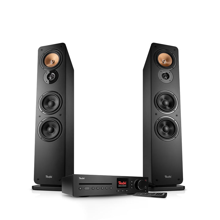 Teufel Ultima 40 Kombo 3 - HiFi Stereo Anlage mit Bluetooth und CD Receiver, WLAN, LAN, DAB+-FM Radi