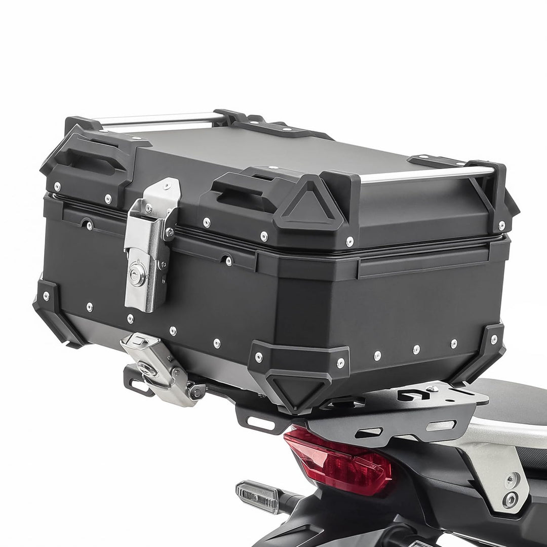 Motorrad Alu Top Case Bagtecs XB22 Aluminium 22 Liter schwarz