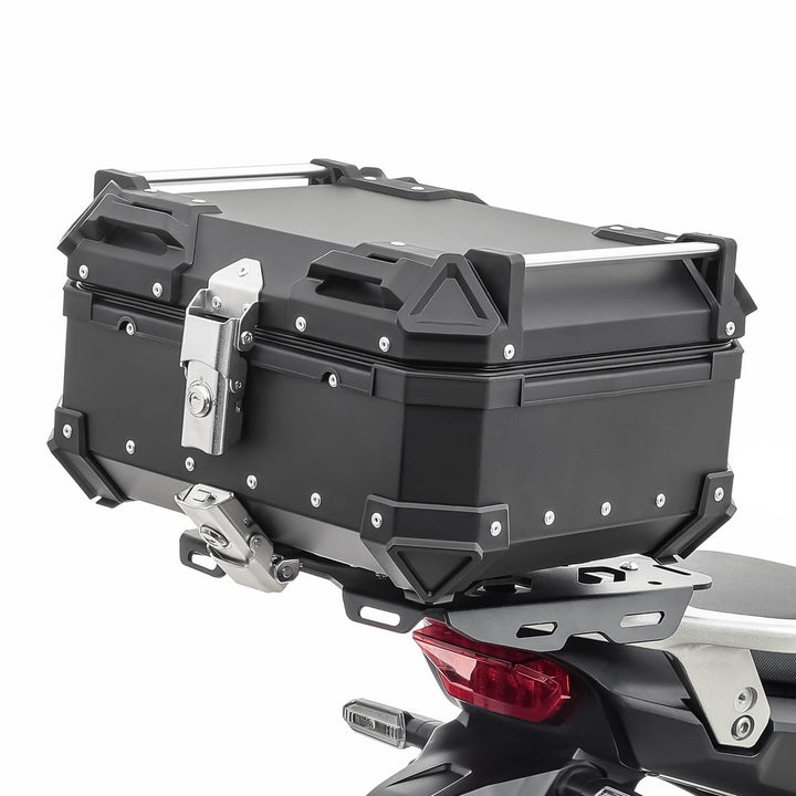 Motorrad Alu Top Case Bagtecs XB22 Aluminium 22 Liter schwarz