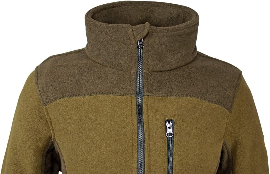 HUBERTUS Damen Fleece Jagdjacke Oliv Braun XXL Oliv, XXL Oliv