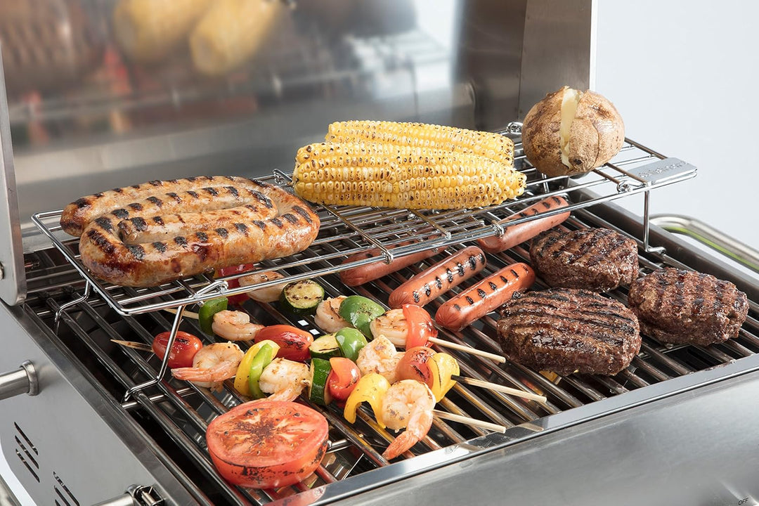 Cuisinart CGR-770 Grill-Warmhalterost, silber Grill Warming Rack, Grill Warming Rack