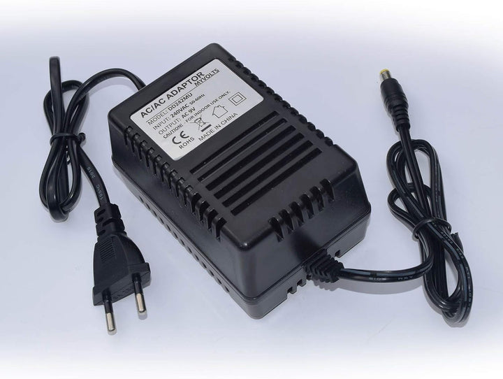 MyVolts 9V EU-Netzteil kompatibel mit Alesis 3630 Compressor/Limiter - Premium Premium Netzteil +, P