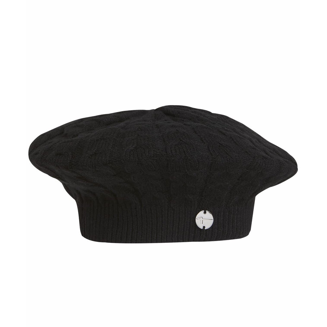 Tamaris Damen ZIELITZ Strick-Mütze, schwarz, OneSize