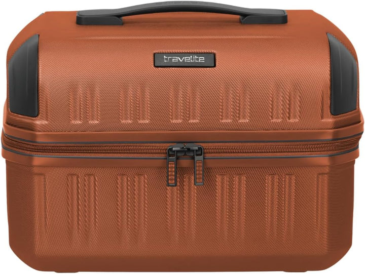 travelite Beautycase DYNAMIIC, Kosmetikkoffer Hartschale, 38 cm, 20 Liter | Kulturtasche für Damen &amp;