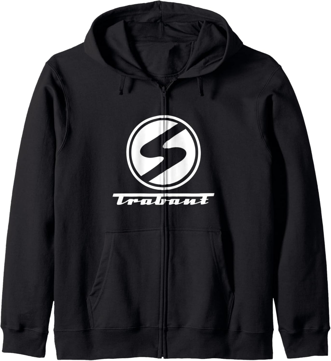 Trabant Schriftzug mit Sachsring Logo Trabi 601 deluxe Kapuzenjacke