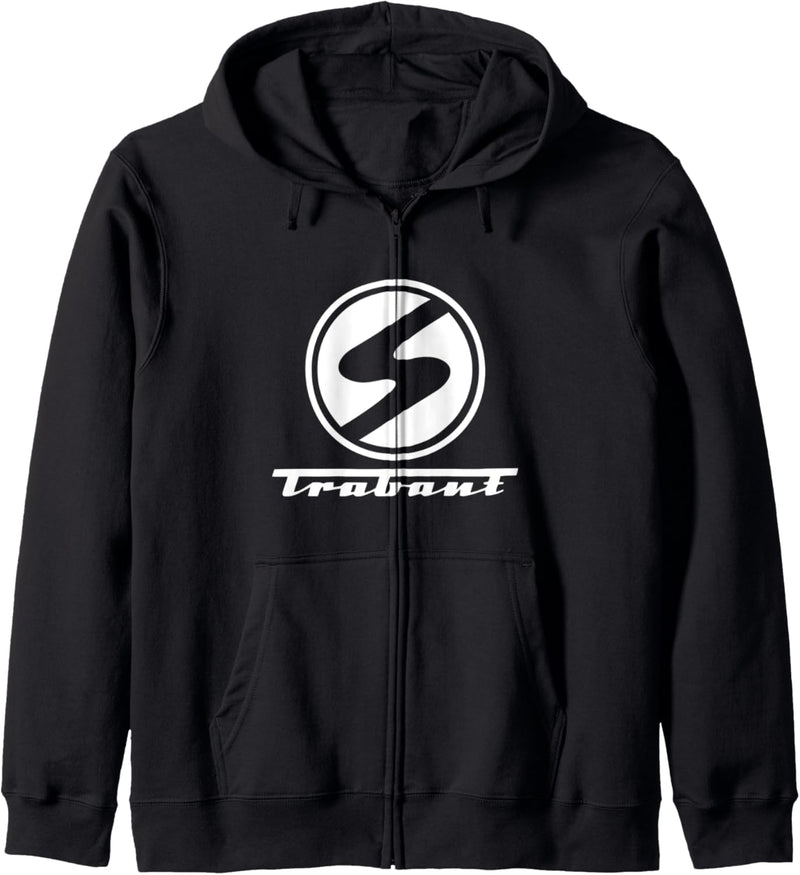Trabant Schriftzug mit Sachsring Logo Trabi 601 deluxe Kapuzenjacke