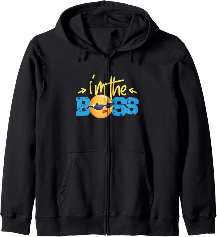 I'm The Boss Sonnenbrille für Kinder Kapuzenjacke