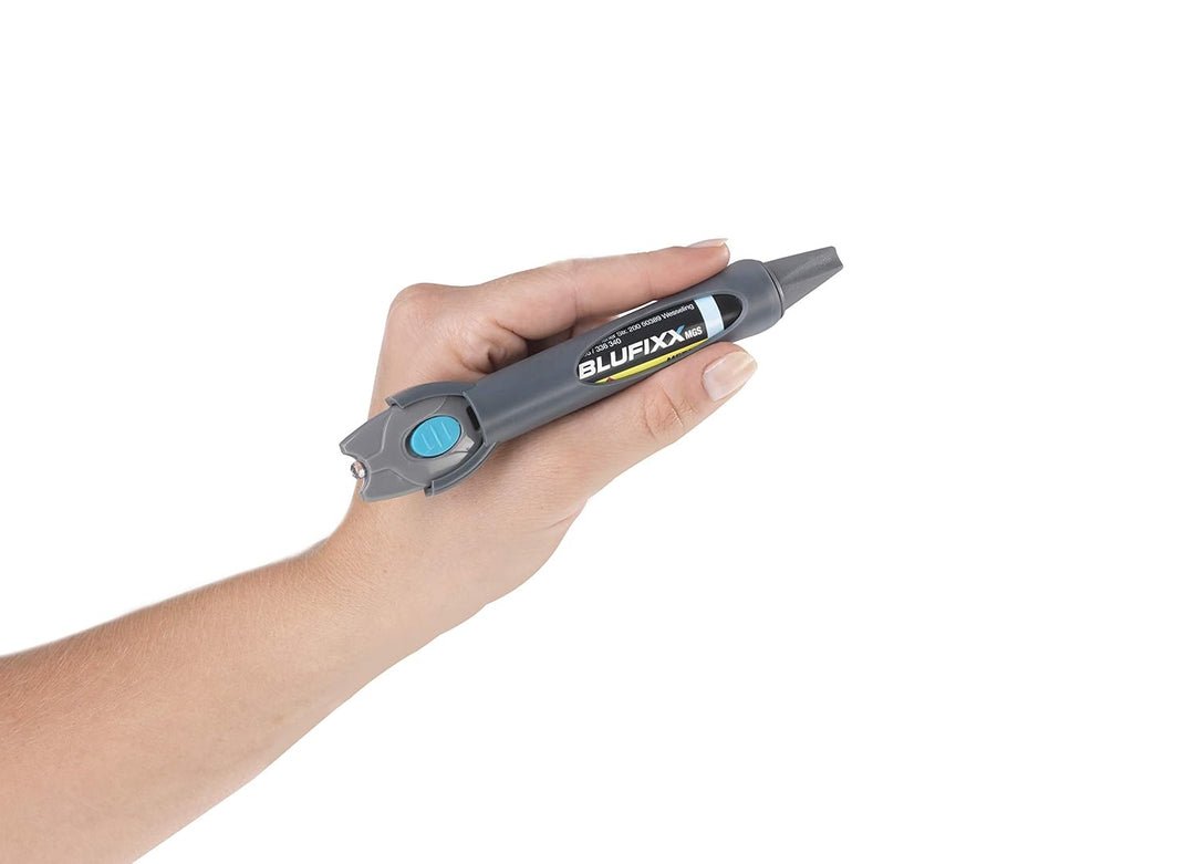 Reparaturstift 5 g für Metall, Glas, Stein, incl. blauem LED-Licht (transparent)