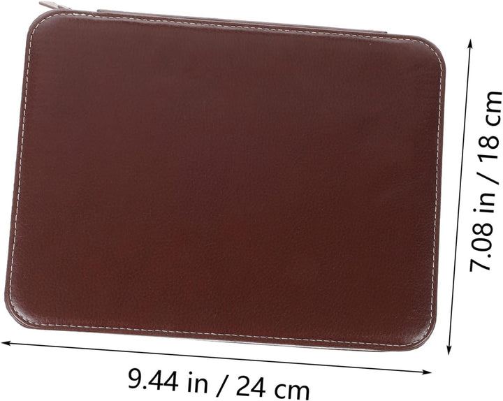 Hemobllo Uhrenbox Leder Uhrenhalter Reise Uhrengehäuse Tragbar Flexibel 8 Slots Halter Halter Stossf