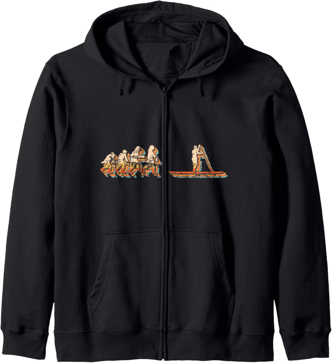SUP Vintage Gift Stand Up Paddling Kapuzenjacke
