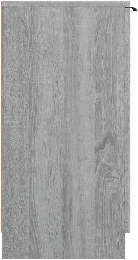 Schuhschrank Grau Sonoma 59x35x70 cm Holzwerkstoff, Schuhe Organizer, Schuhe Aufbewahrung, Schuhrega