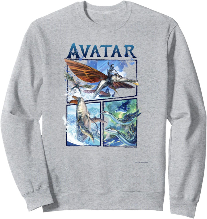 Avatar: The Way of Water Air And Sea Flight Panels Sweatshirt