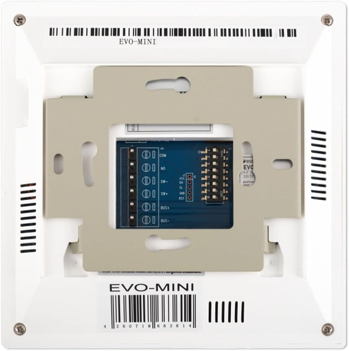 Nonic Balter EVO-MINI 4.3" Kompaktmonitor Videostation Weiss (2-Draht Bus Technologie, LCD-Farb-Bild