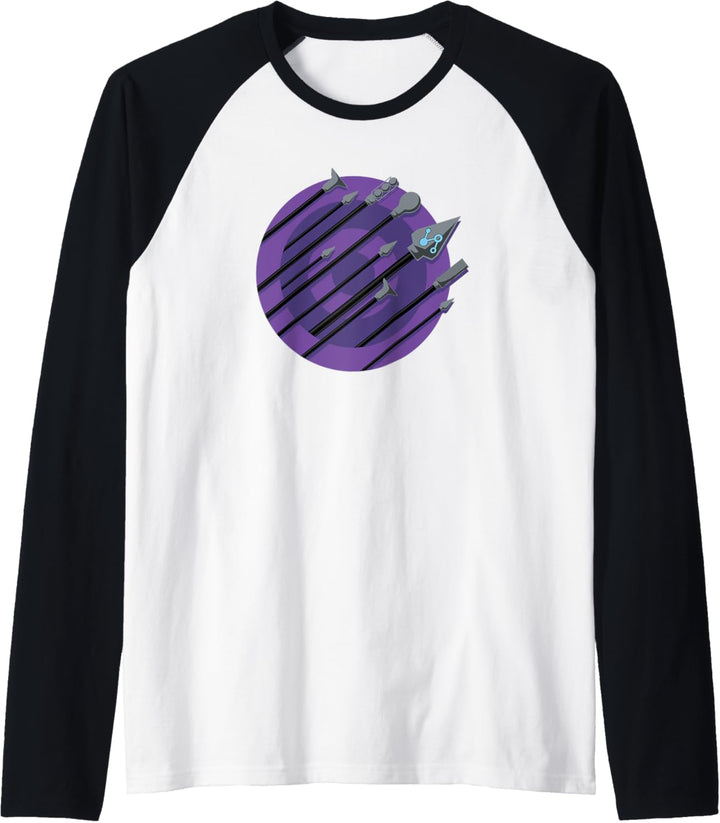 Marvel Hawkeye Arrow Lined Logo Raglan