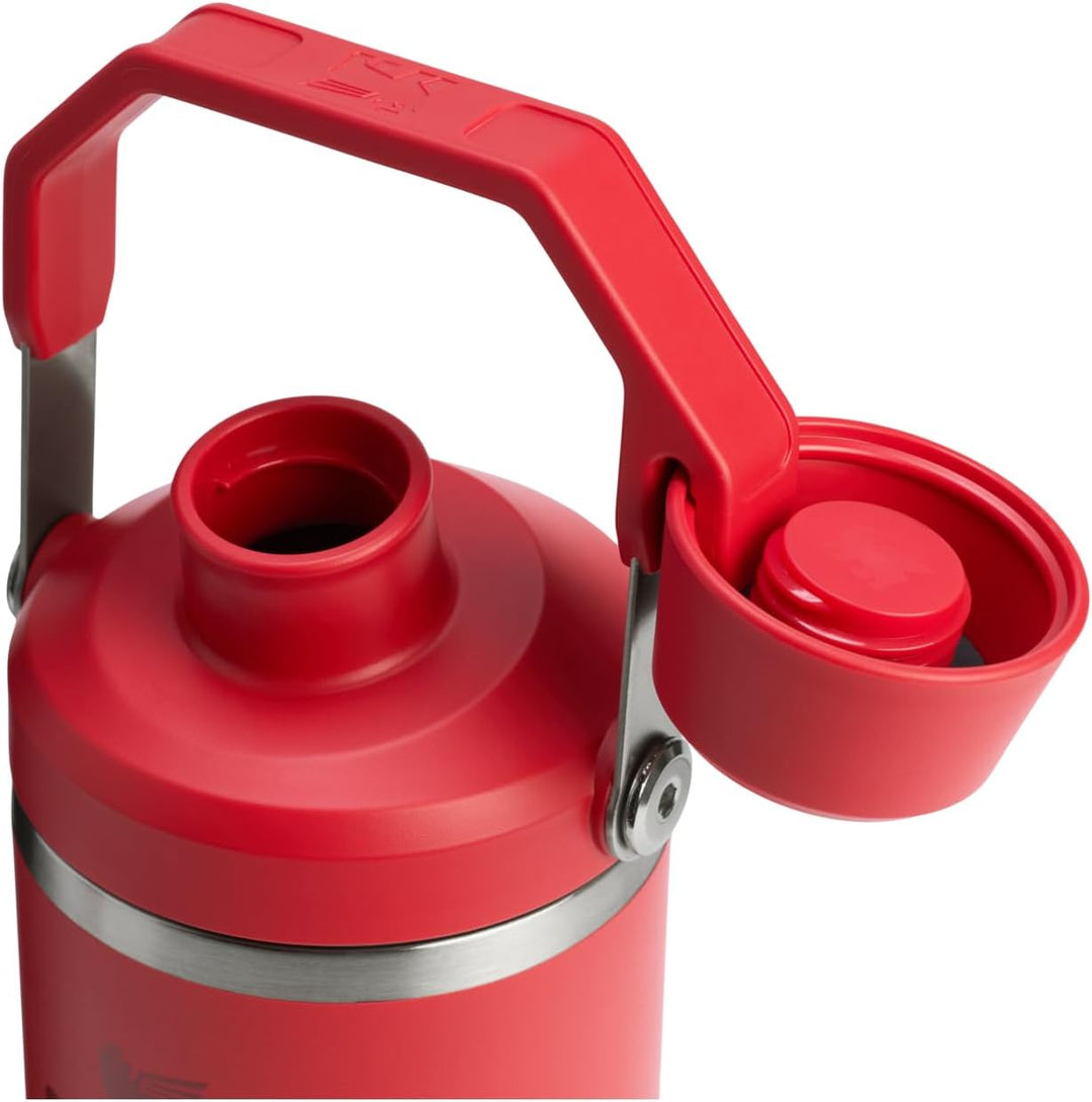 STANLEY IceFlow 2.0 Trinkbecher mit Griff, 850 ml, abgewinkelter Auslaufdeckel, auslaufsichere Wasse