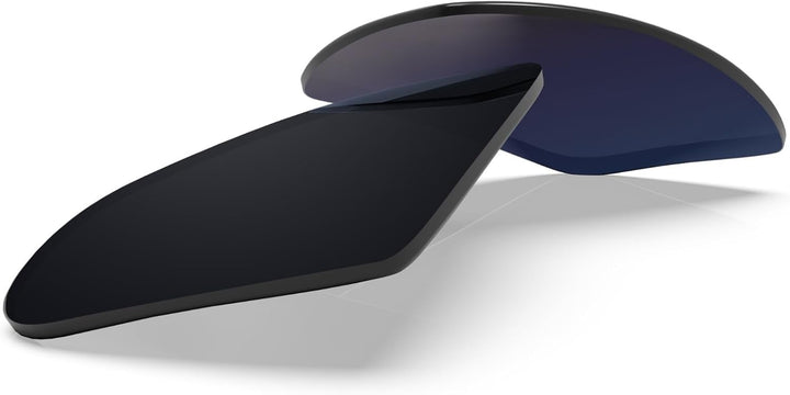 BlazerBuck Anti-salz Polarisierte Ersatzgläser für Oakley Gascan Schwarz Polarisiert - [Polycarbonat
