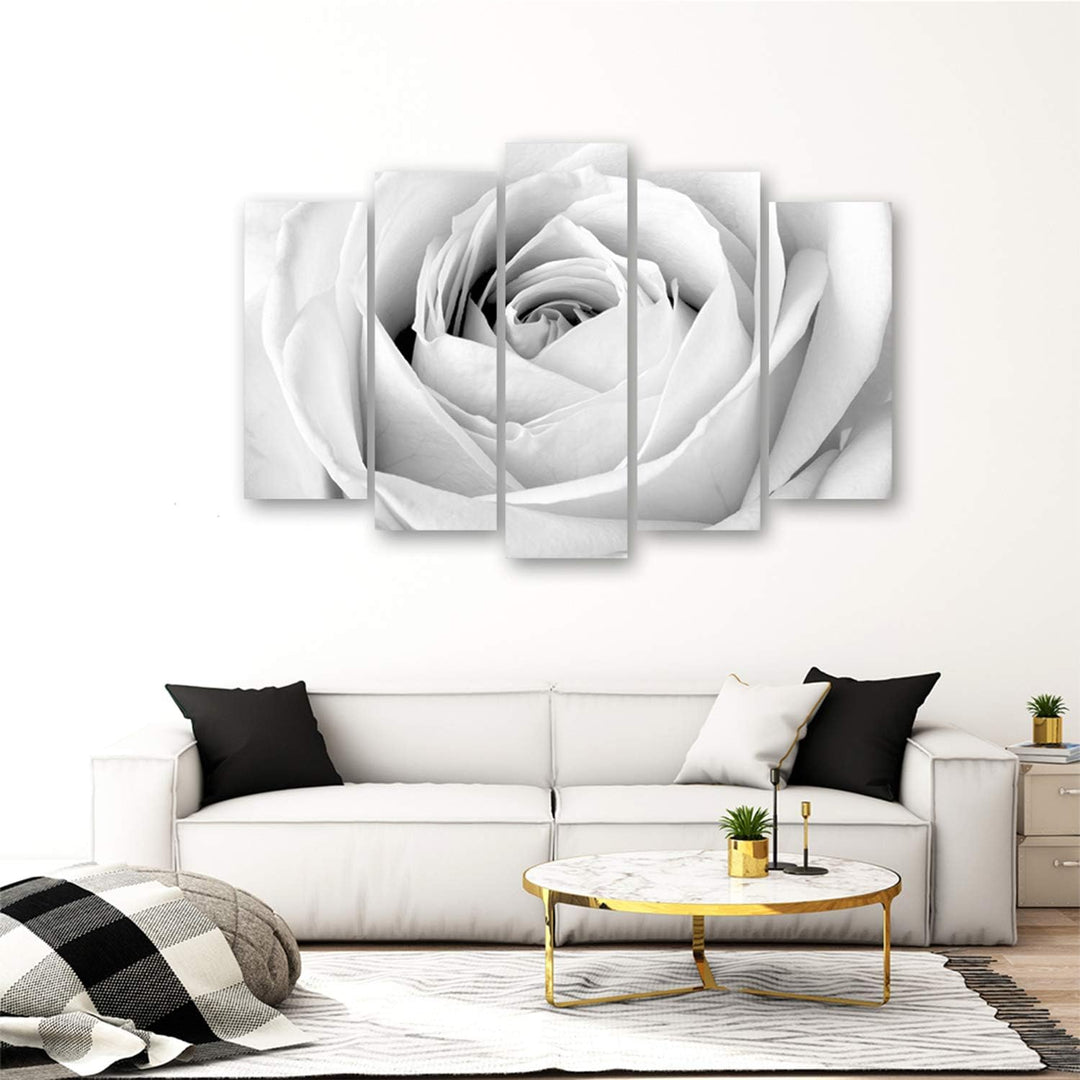 Feeby. Leinwandbild - 5 Teile - Bilder, Wand Bild, Wandbilder, Kunstdruck XXL, 5-Teilig, Typ A, 150x