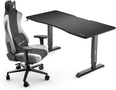 Sharkoon Skiller SGD10 Gaming Schreibtisch, schwarz, breit