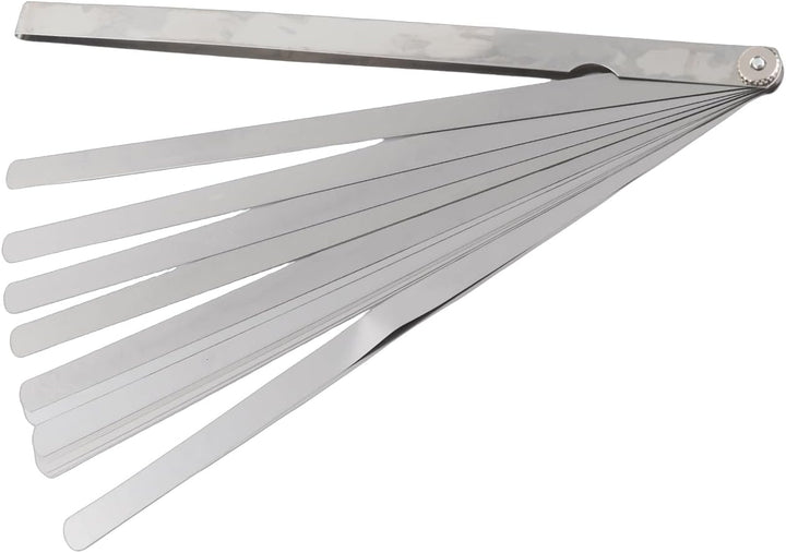300mm Lücke Fühlerlehre 17 Klingen Metrisch 0.02-1mm Dicke Edelstahl Messwerkzeug