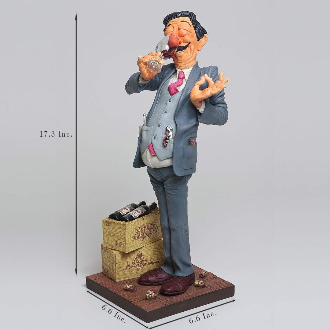 Guillermo Forchino The wine taster - Skulptur Comic Art FO85528