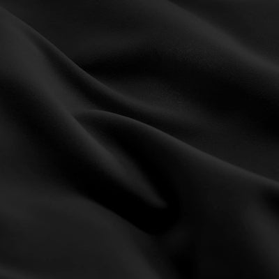 WAVVE Bettwäsche 220x240 3 teilig Schwarz - Bettbezug 220 x 240 Set mit Kissenbezüge 65x65 cm, Bettw