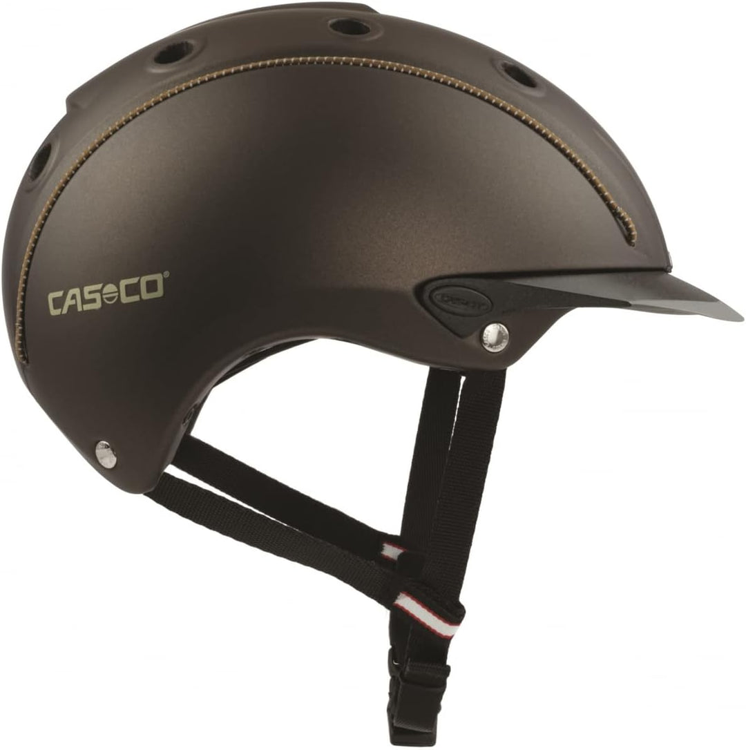 Casco Reithelm MISTRALL-1 braun Braun S, Braun S