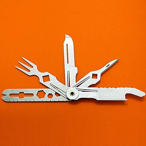 Swiss Advance 660090 Crono N5 Handliches Taschenmesser mit zahlreichen Funktionen