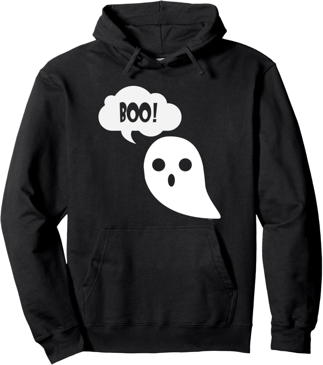 Cute Boo Ghost Ghoul Halloween Kostüm Party Trick oder Treat Pullover Hoodie