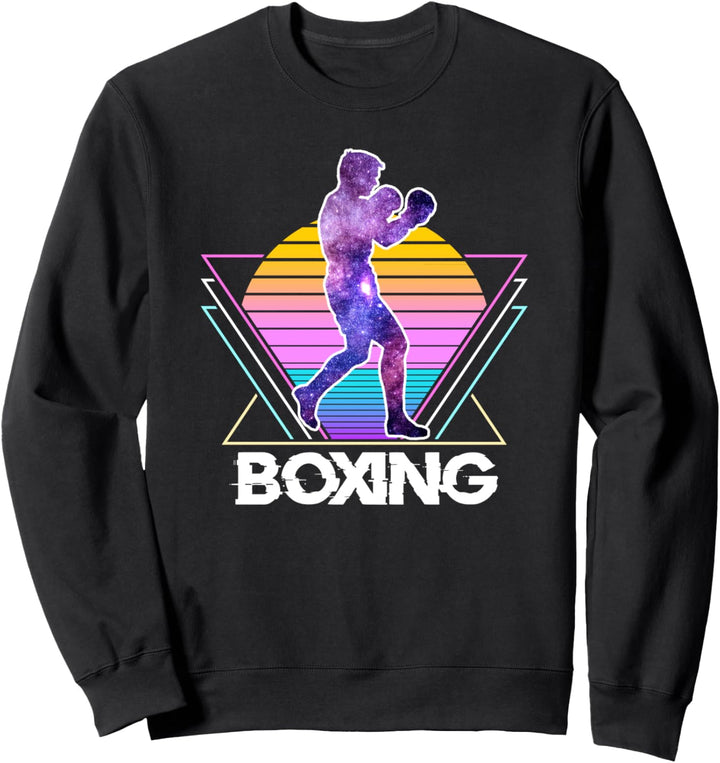Boxen Sport Retro Vintage Vaporwave 90er Boxer Sweatshirt