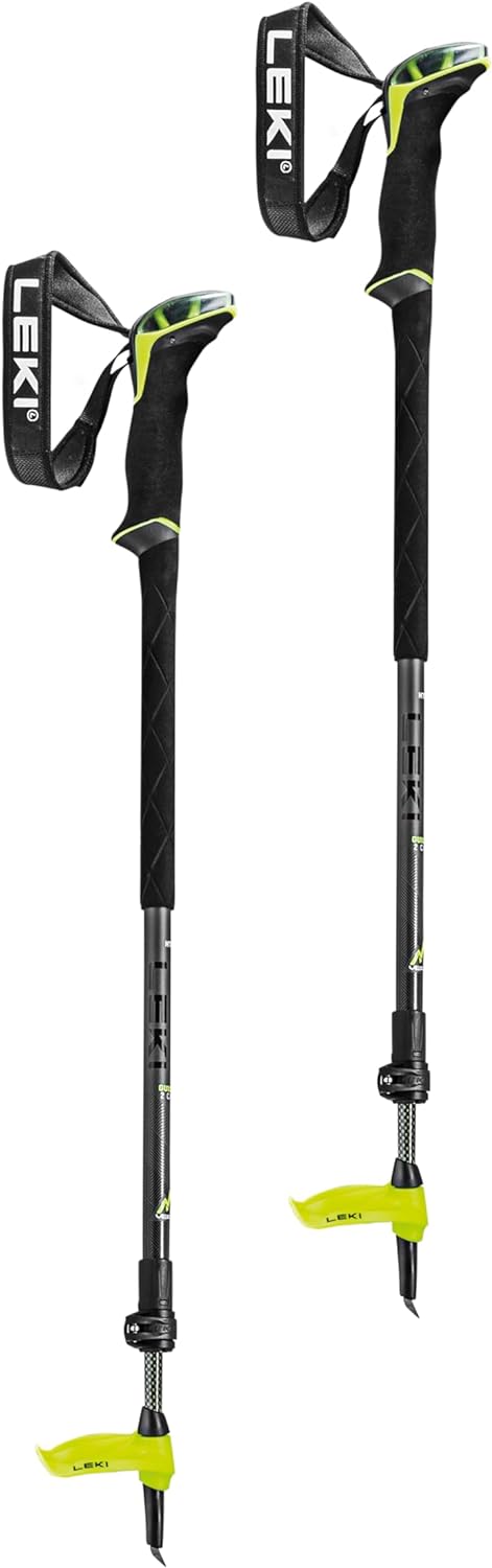 LEKI Guide Lite 2 Carbon Skistöcke L Schwarz, L Schwarz