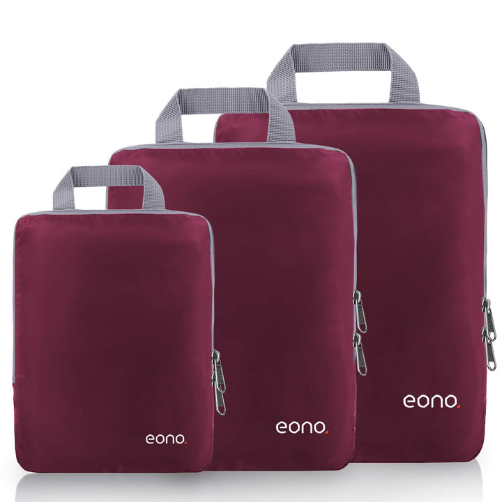 Eono Komprimierbaren Packwürfeln zur Organisation Ihres Reisegepäcks, Compression Packing Cube, Pack