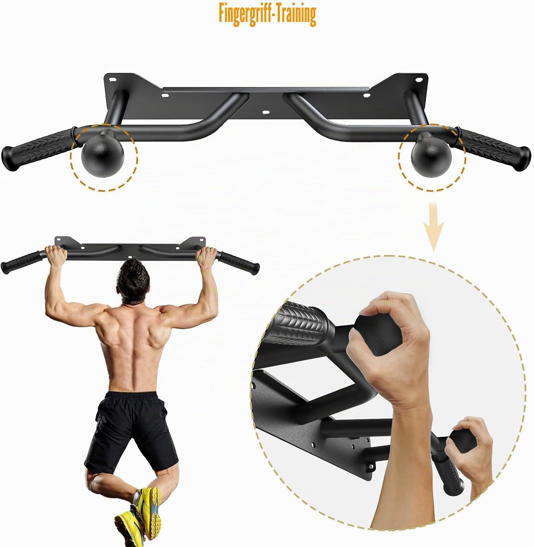 Kipika Heavy Duty Wall Mounted Doorway Pull Up Bar,Wandmontage, Wall Mounted Doorway Pull Up Bar,Mul
