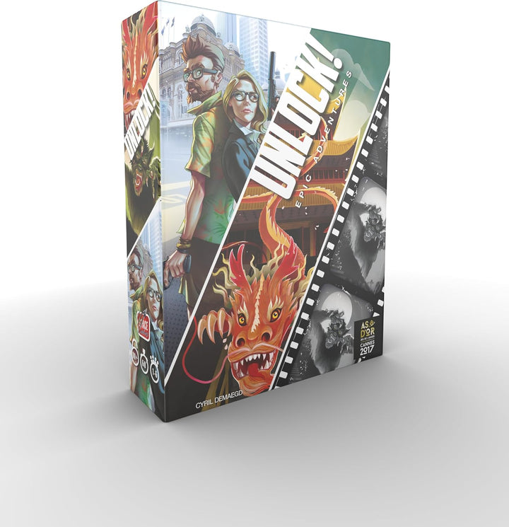 Unlock! Epic Adventures - Asmodee - Gesellschaftsspiel - Escape Game - Kooperatives Spiel - kostenlo