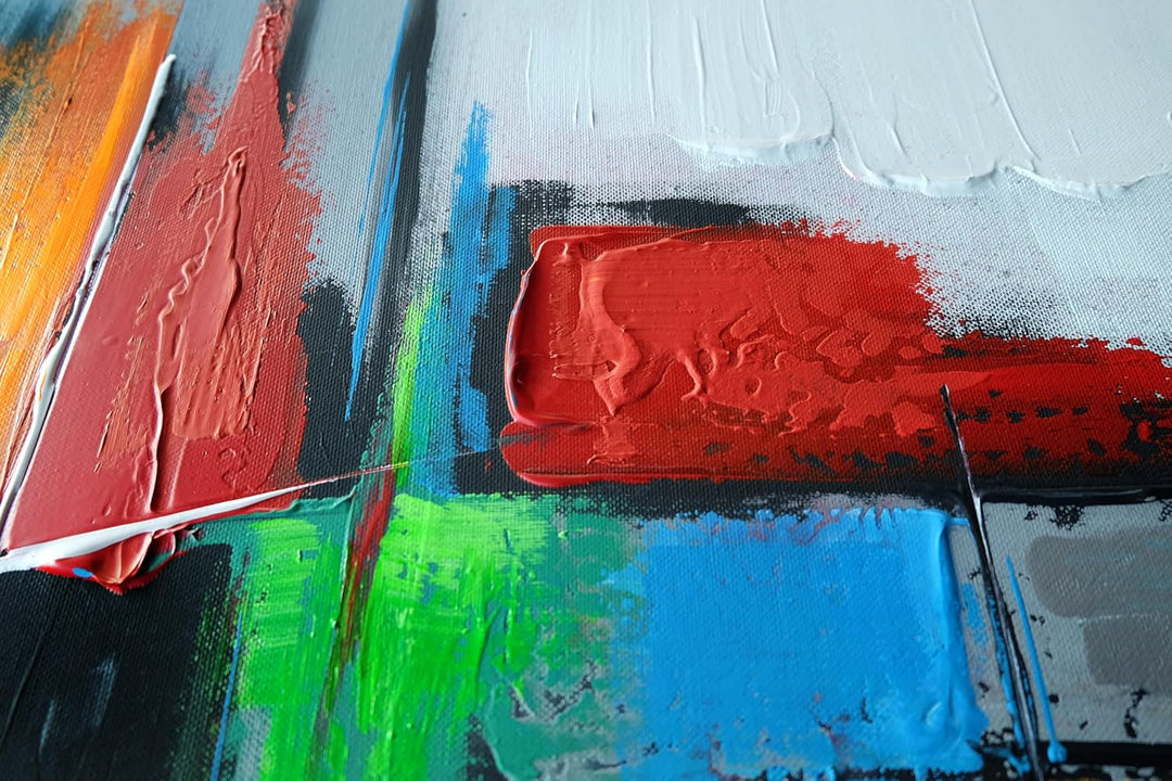 Monica Mirafiori I 100% HANDGEMALT I Gemälde Feeling 100x50cm | Gemälde Handgemalt | Acrylgemälde |