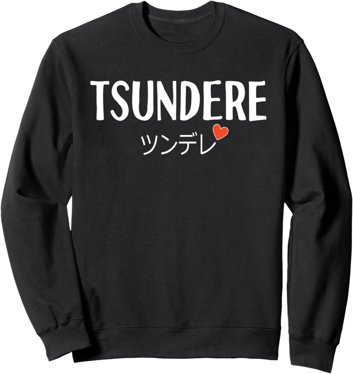 Tsundere Waifu Herz Cosplay Anime Manga Fan Otaku Sweatshirt