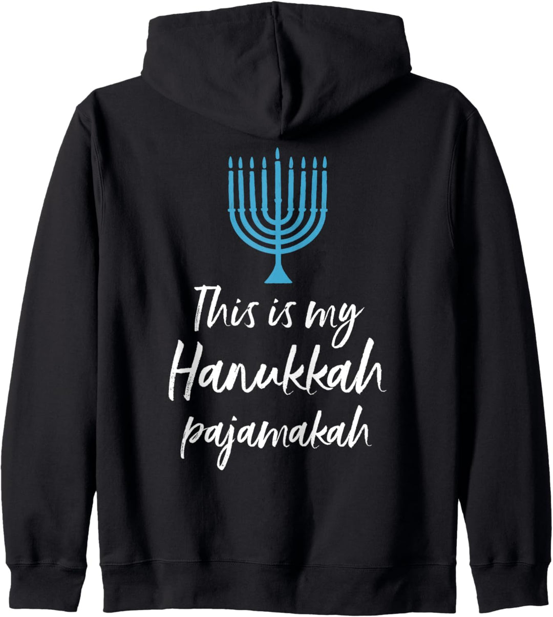 Hanukkah Pajamakah Pajama Funny Chanukka Jüdische Holiday Kapuzenjacke