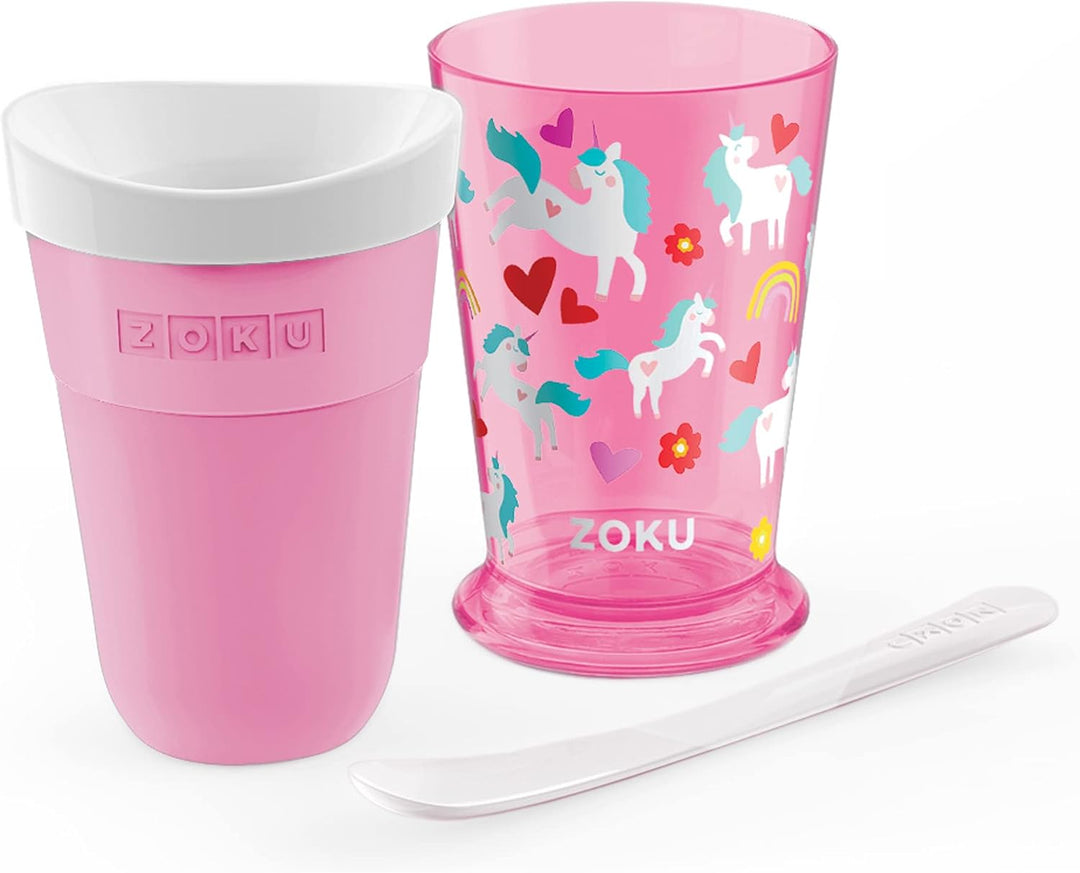 ZOKU Original Slush and Shake Maker, Slushy Cup für schnell gefrorene hausgemachte Einzelportion Slu