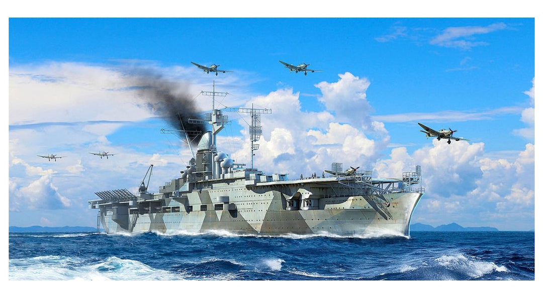 Trumpeter 1/700 DKM Graf Zeppelin, Mittel