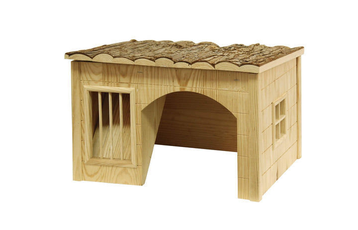 Kerbl Häuschen mit Heuraufe, 43 x 34,5 x 27 cm 42 x 34,5 x 27 cm, 42 x 34,5 x 27 cm