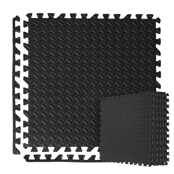 Trintion 12 Stück Poolmatte Schutzmatten 60 x 60 x 1 cm Sportmatte Gymnastikmatte Puzzlematte Bodens