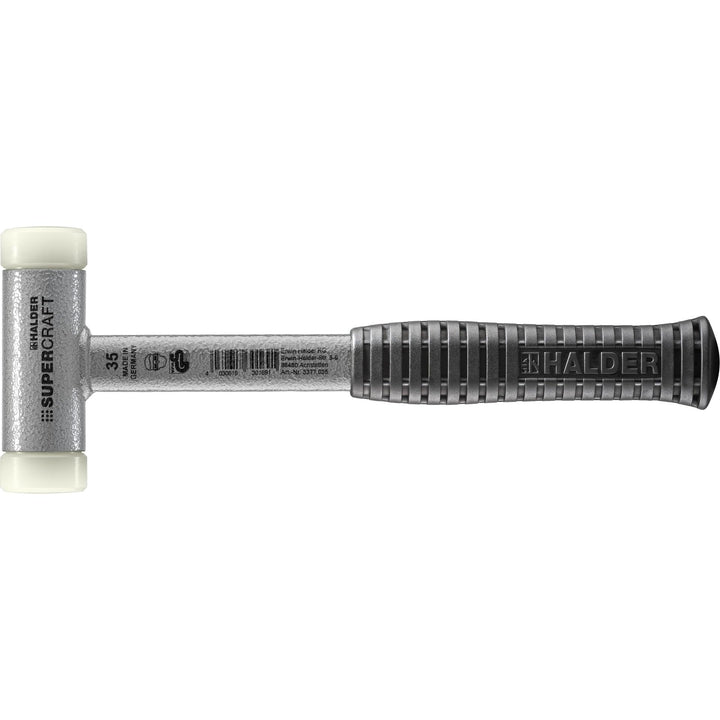 SUPERCRAFT-Schonhammer, mit bruchsicherem Stahlrohrstiel und ergonomisch geformtem, rutschsicherem G